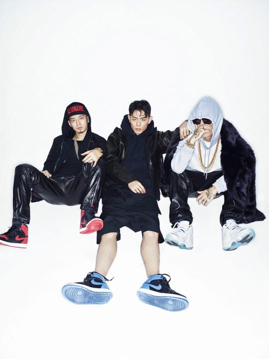 The Quiett, Beenzino, and Dok2 for W Korea Magazine