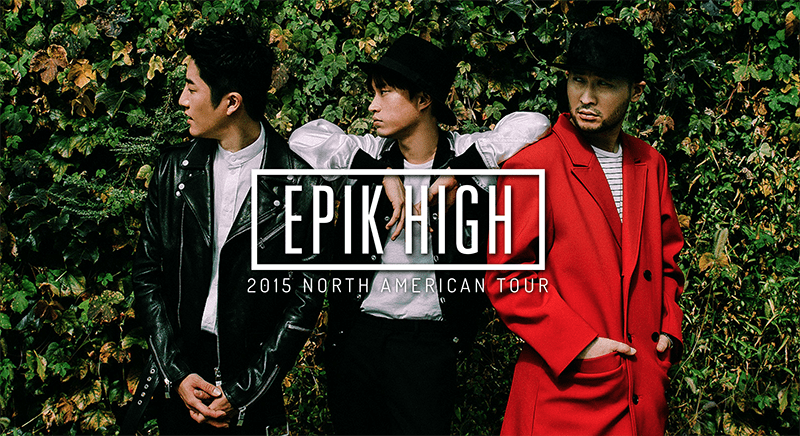 Epik High 2015 North American Tour promo image