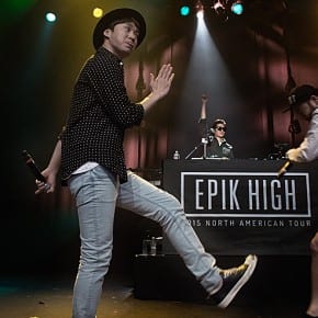 Epik High on stage