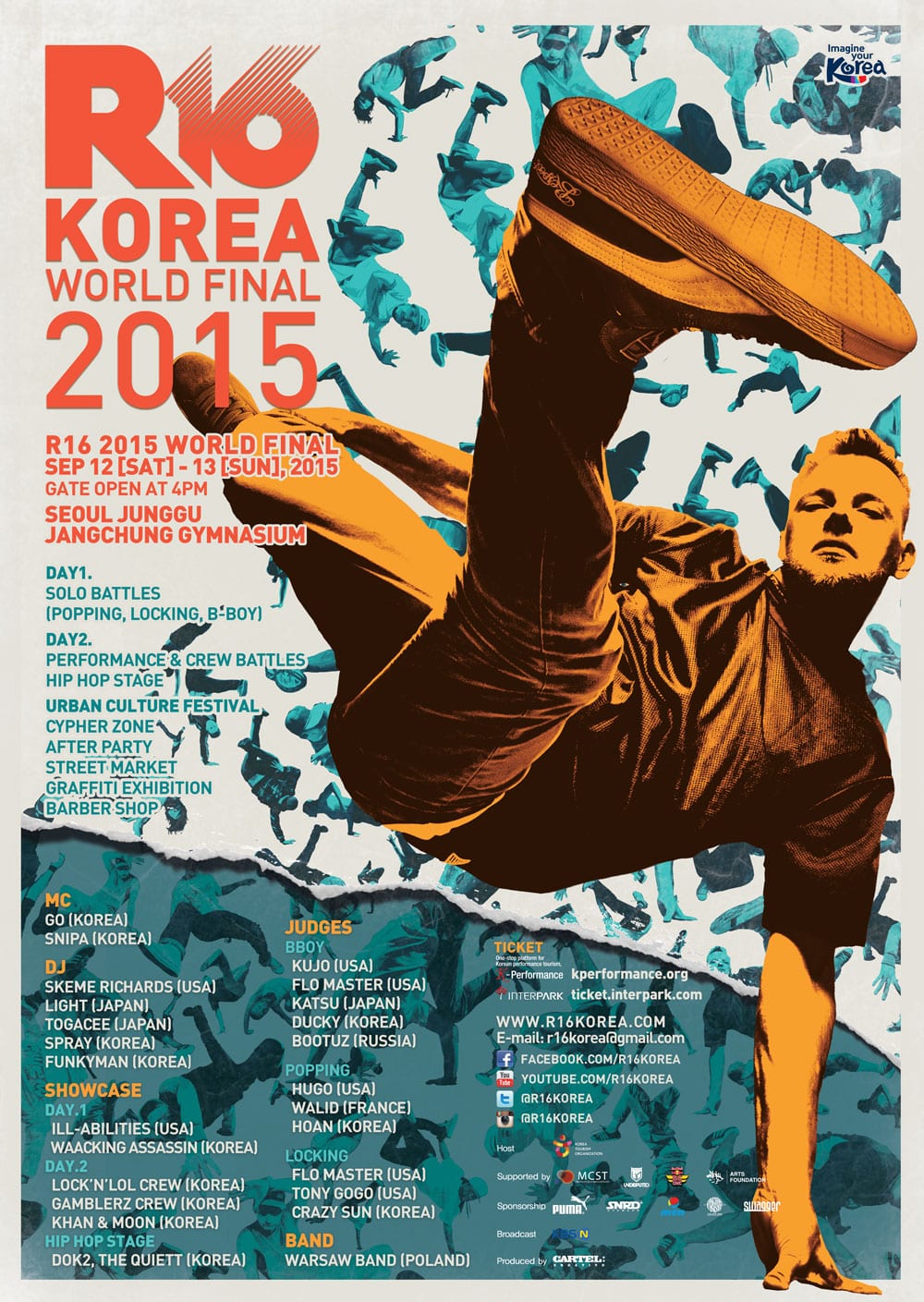 2015 R16 World Bboy Championships poster