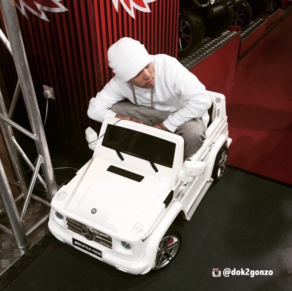 Dok2 in his smallest car