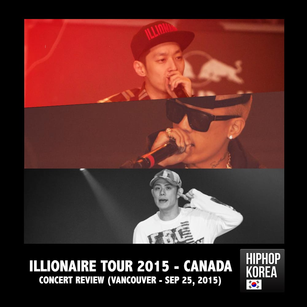 Illionaire Tour 2015 Canada - concert review poster