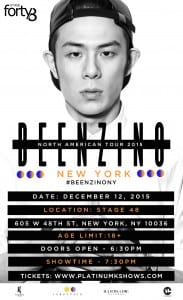Beenzino - North American Tour 2015 New York