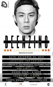 Beenzino - North American Tour 2015 san francisco