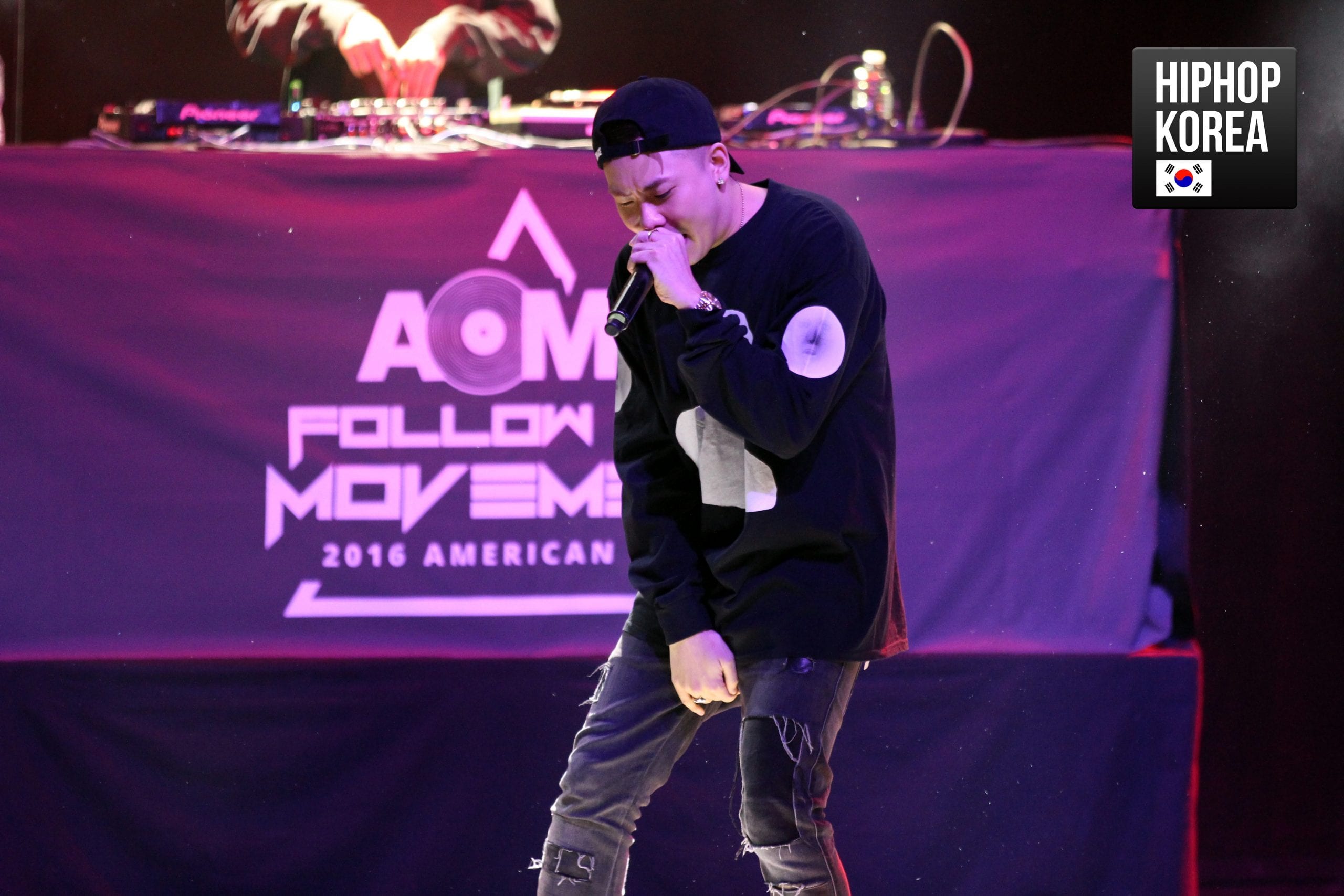 AOMG artist Loco at The House of Blues in Las Vegas, Nevada
