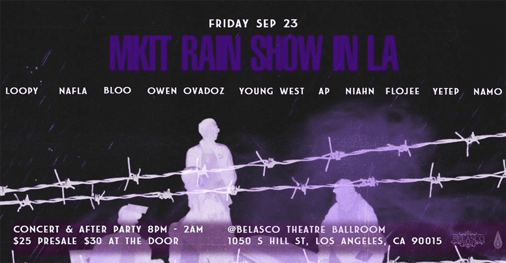 MKIT RAIN SHOW poster