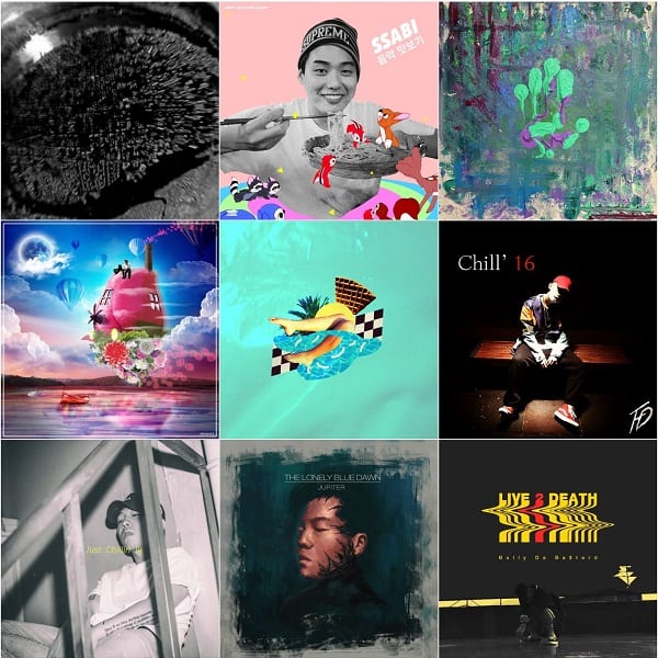 New mixtapes in August (covers)