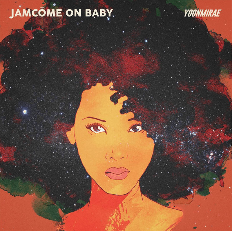 Yoon Mirae - JamCome On Baby (album cover)