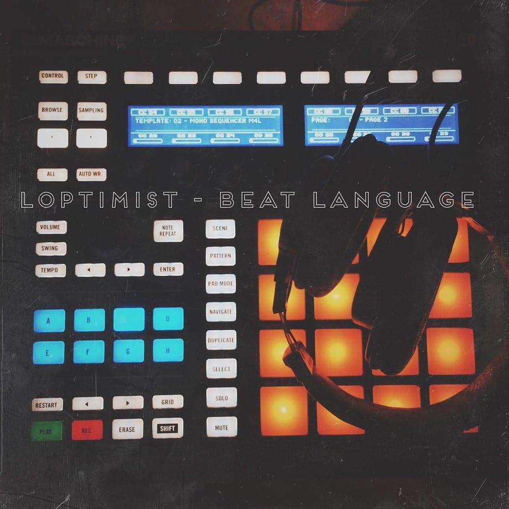 Loptimist - Beat Language (album cover)