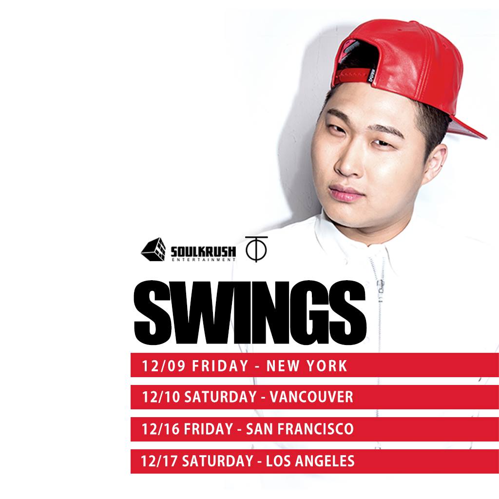 Swings Just Music Tour poster