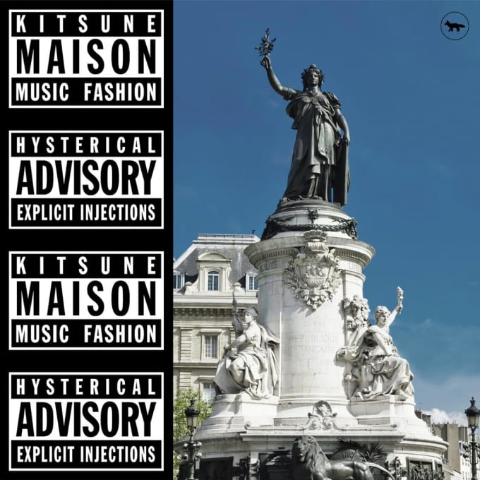 Kitsuné Maison Compilation 18: The Hysterical Advisory Issue (album cover)