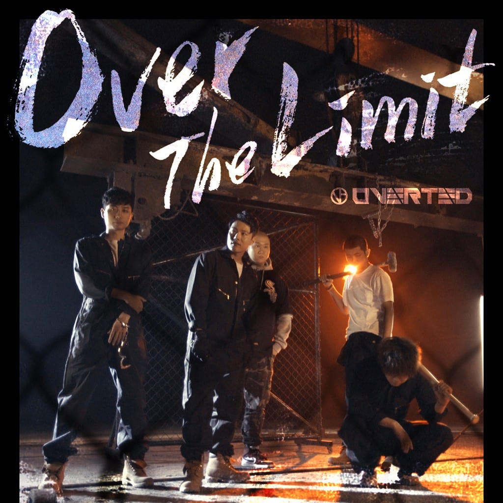 Overted - OVER THE LIMIT (album cover)