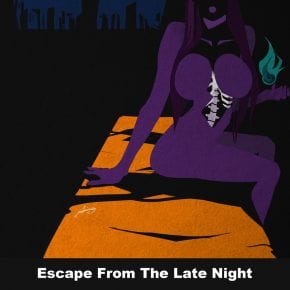 Jhnovr - Escape From the Late Night (album cover)