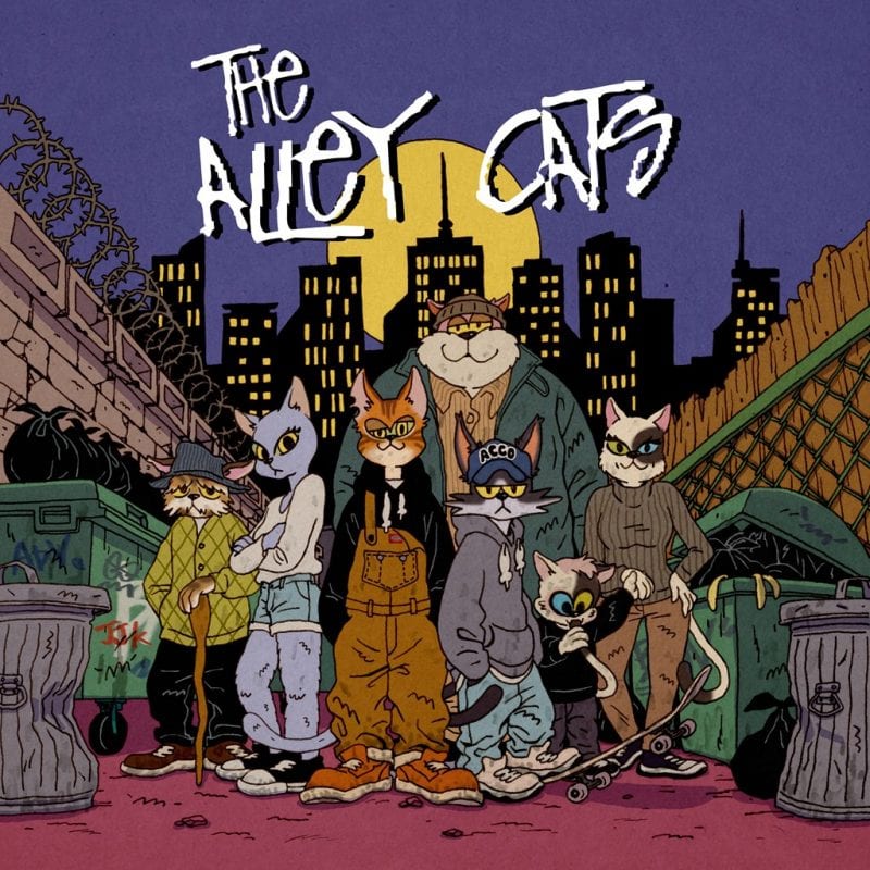 JJK - The Alley Cats (album cover)