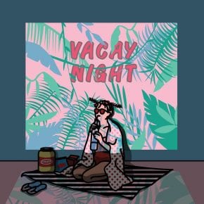 Nerd Ford - VACAy Night (album cover)