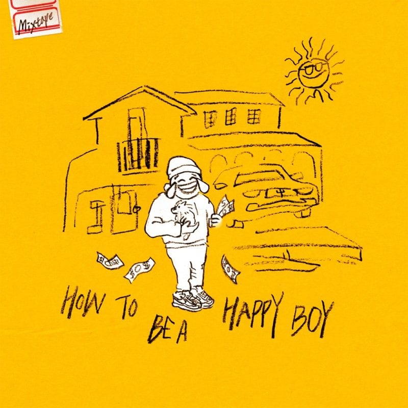 SUPERBEE - How to Be a Happy Boy (album cover)