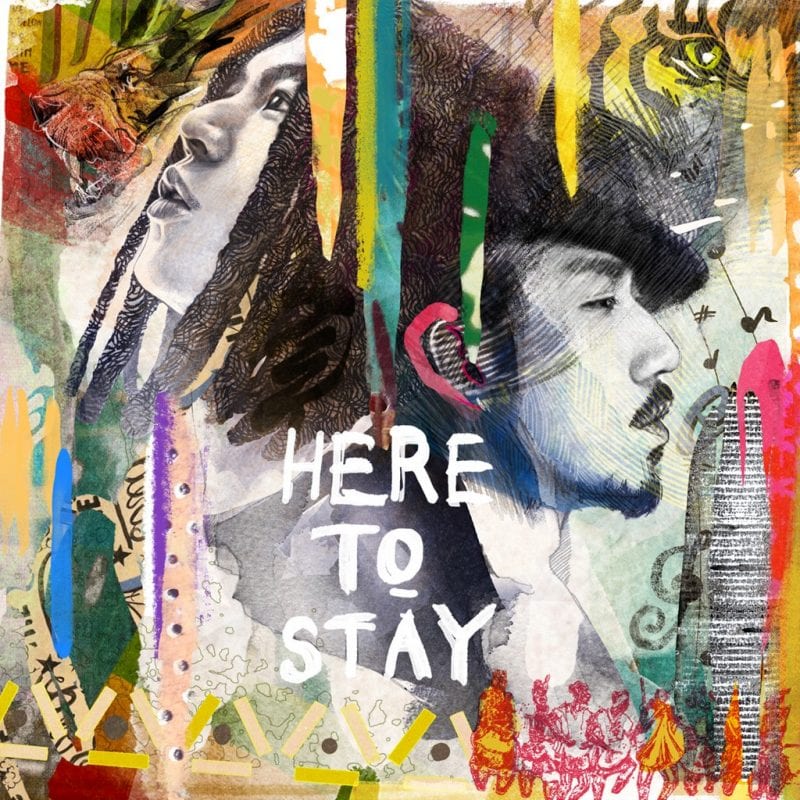 Skull, Tiger JK - HERE TO STAY (cover art)
