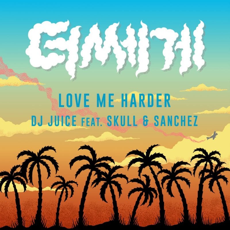 DJ Juice - Love Me Harder (cover art)