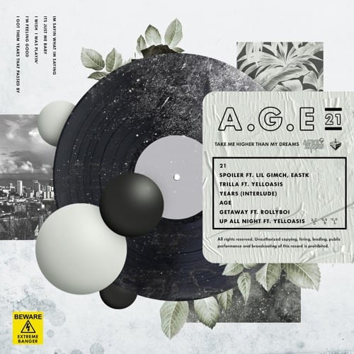 JUNNY - AGE [21] (album cover)