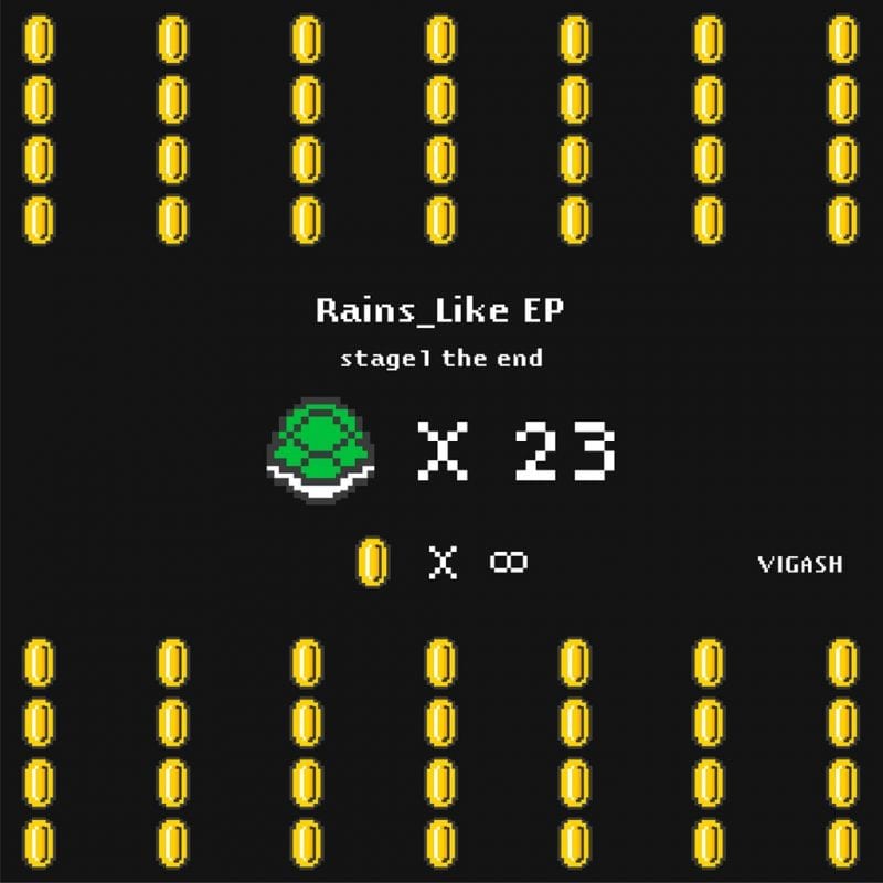 VIGASH - Rains_Like EP (album cover)