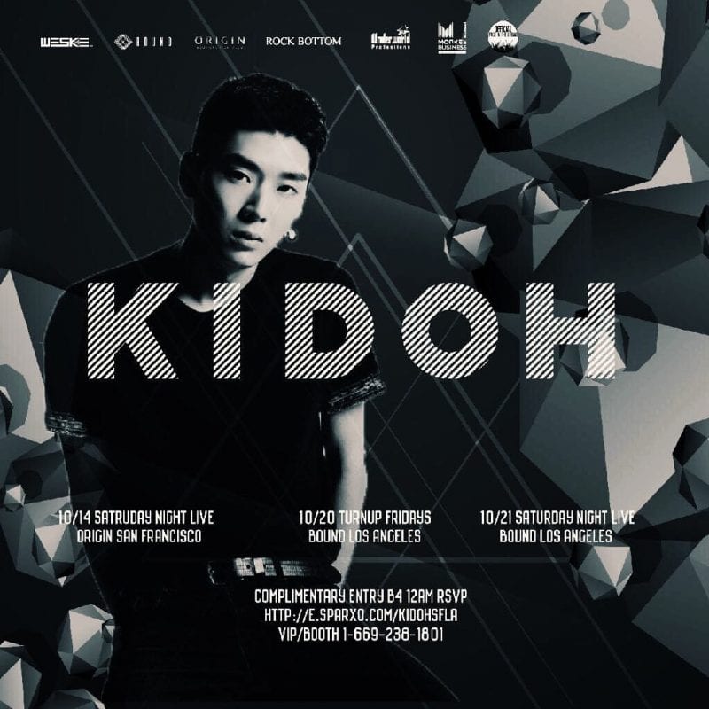 Kidoh Concert Poster