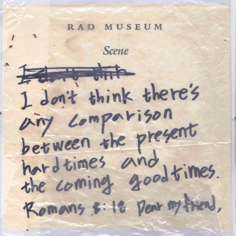 Rad Museum - Scene (album cover)