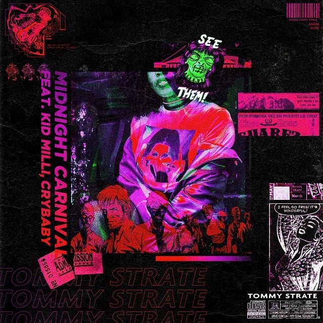 Tommy Strate - Midnight Carnival (cover art)