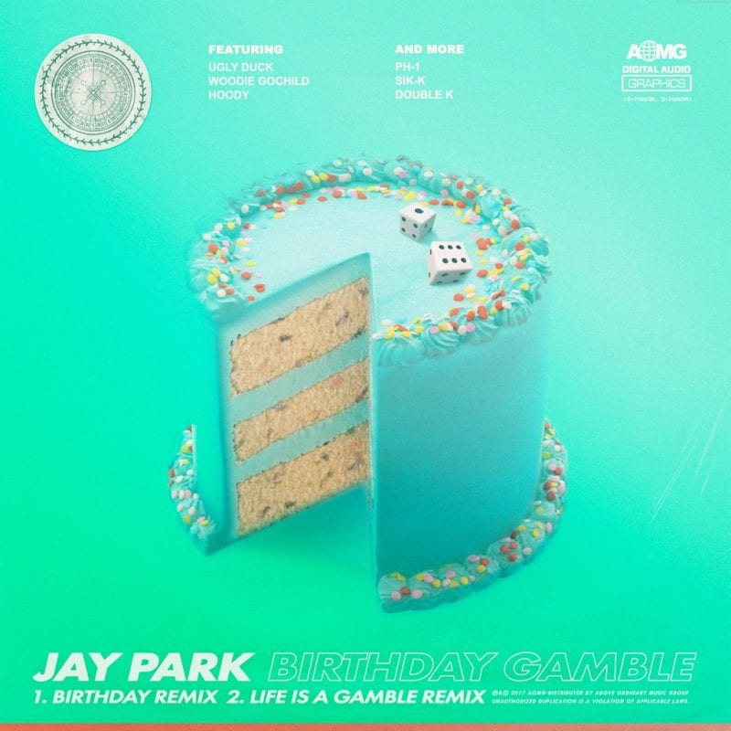 Jay Park- Birthday Gamble (cover art)