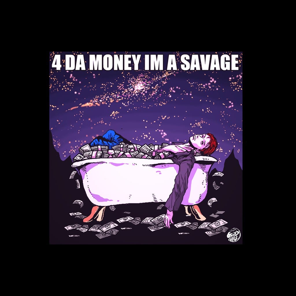 DooYoung - 4 DA MONEY IM A SAVAGE (cover art)