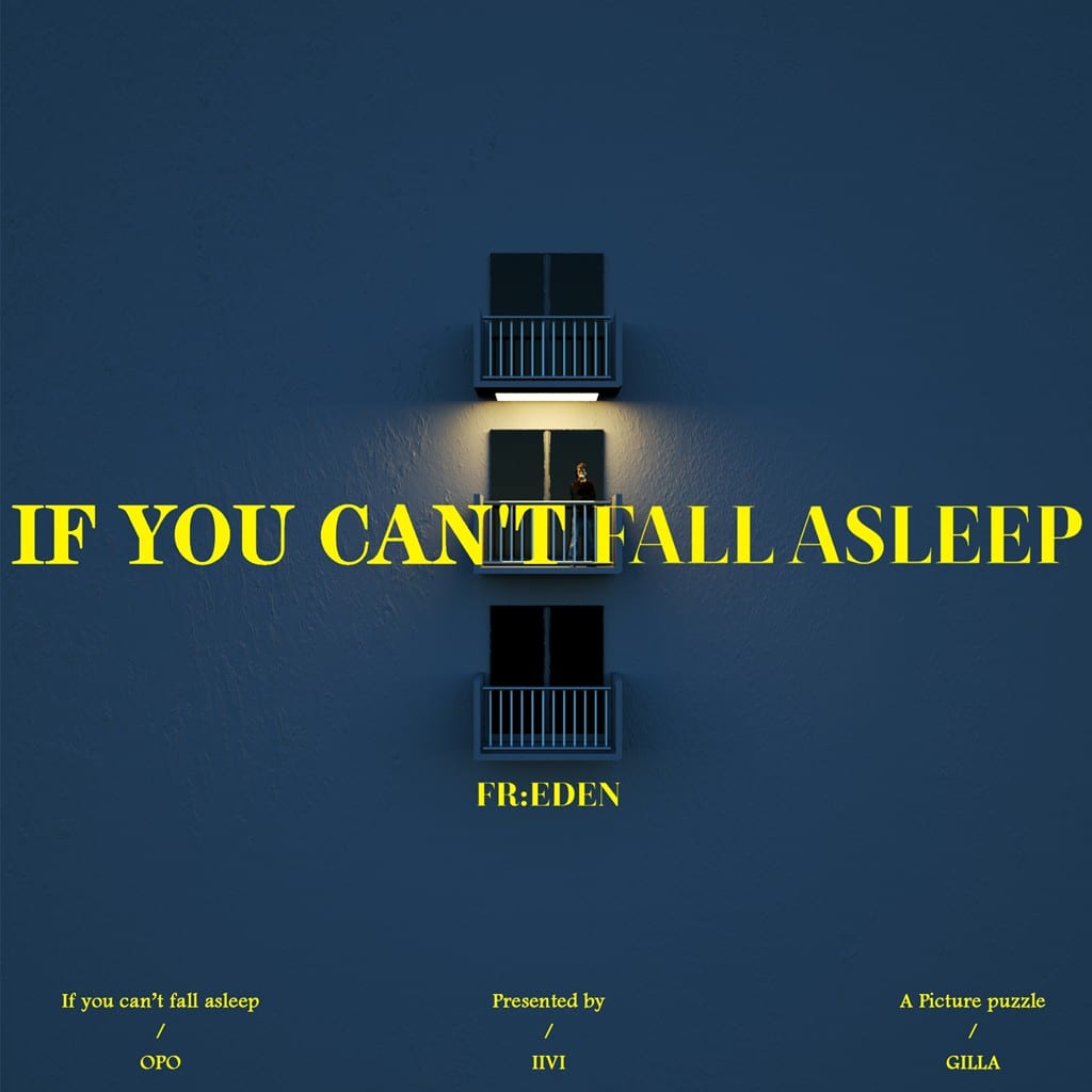 FR:EDEN - If You Can't Fall Asleep (cover art)