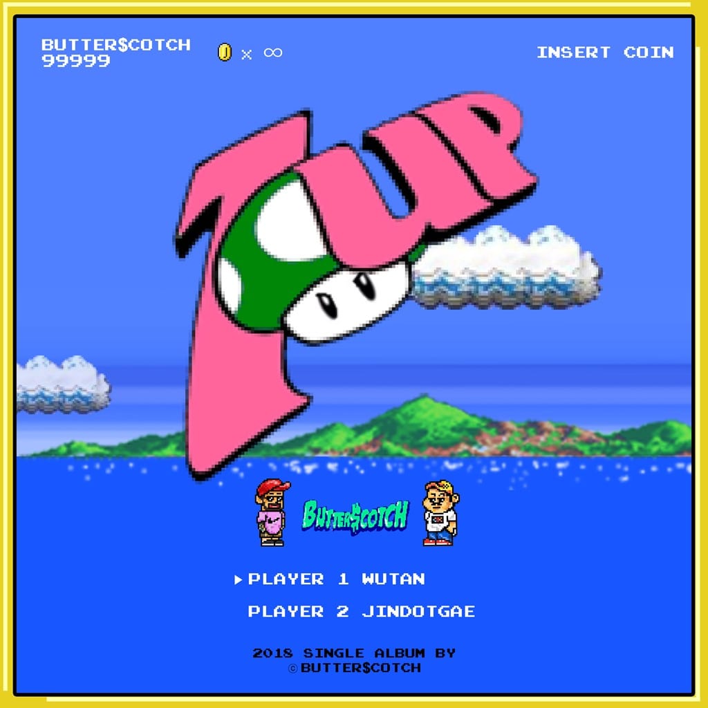 BUTTER$COTCH - 1UP (cover art)