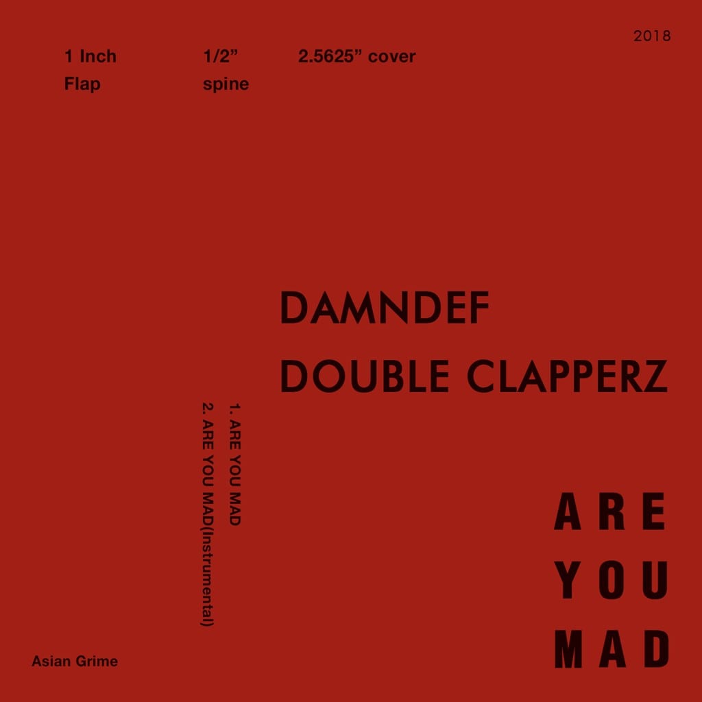 Damndef, Double Clapperz - Are You Mad (cover art)