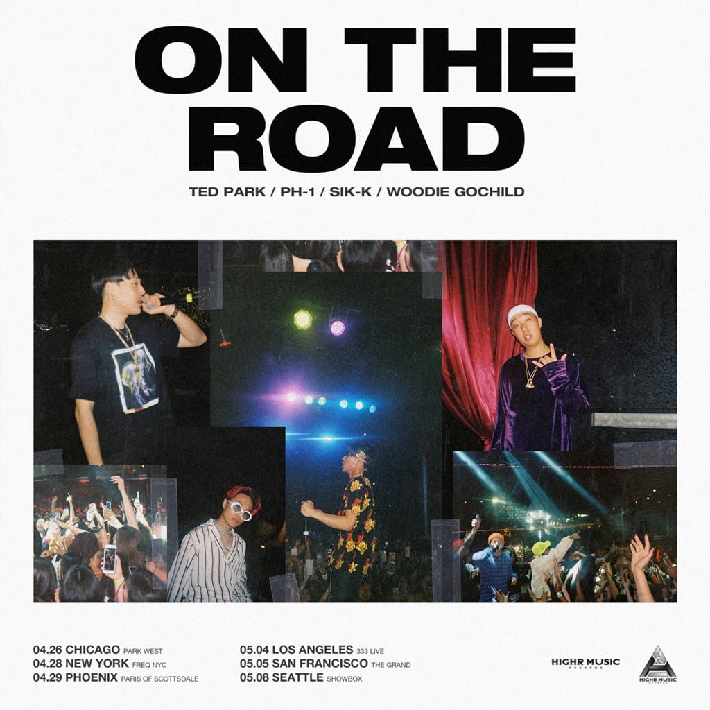 H1GHR MUSIC - ON THE ROAD (cover art)