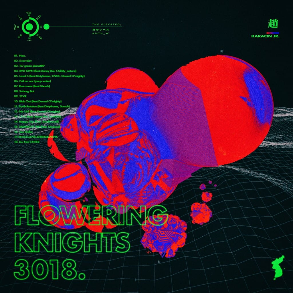 Karacin Jr. Flowering Knights 3018 (album cover)