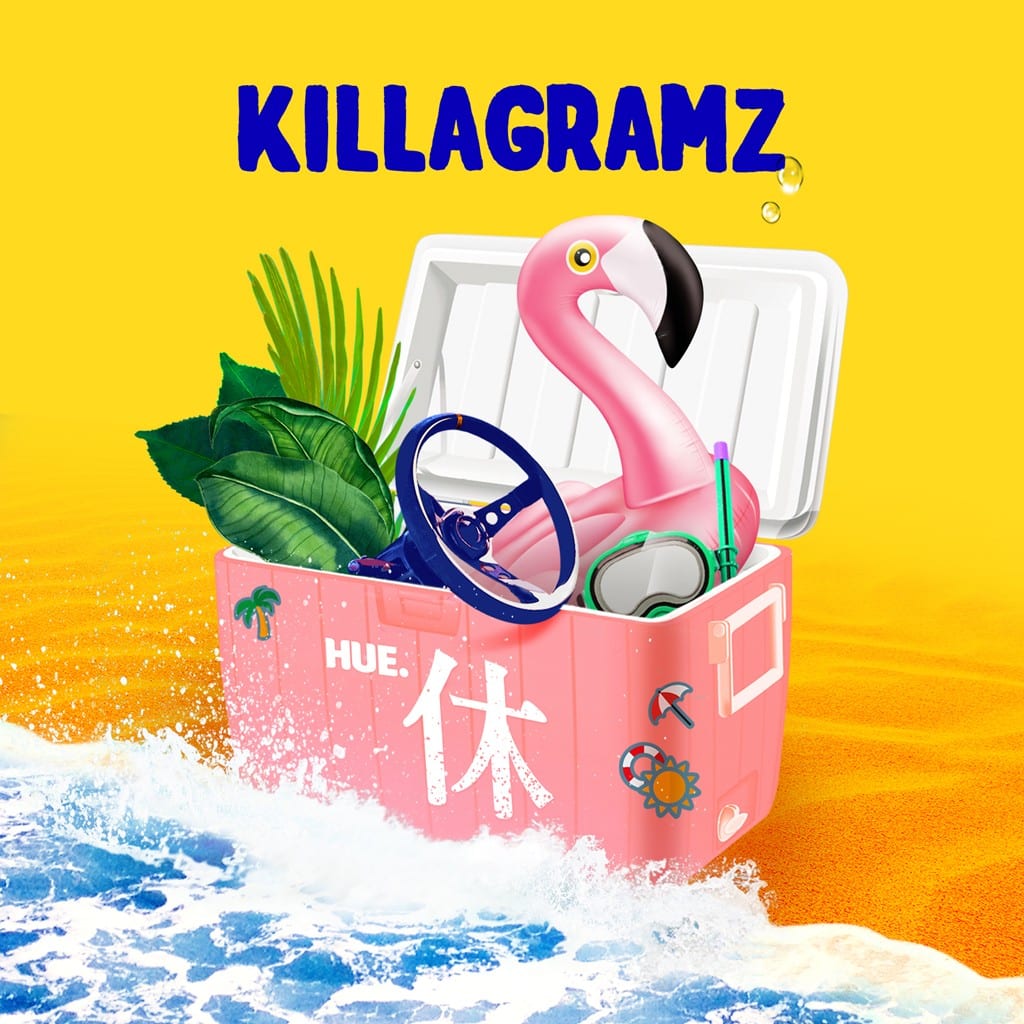Killagramz - HUE. (album cover)