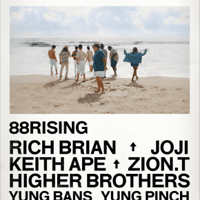 88Rising - Head in the Clouds concert poster