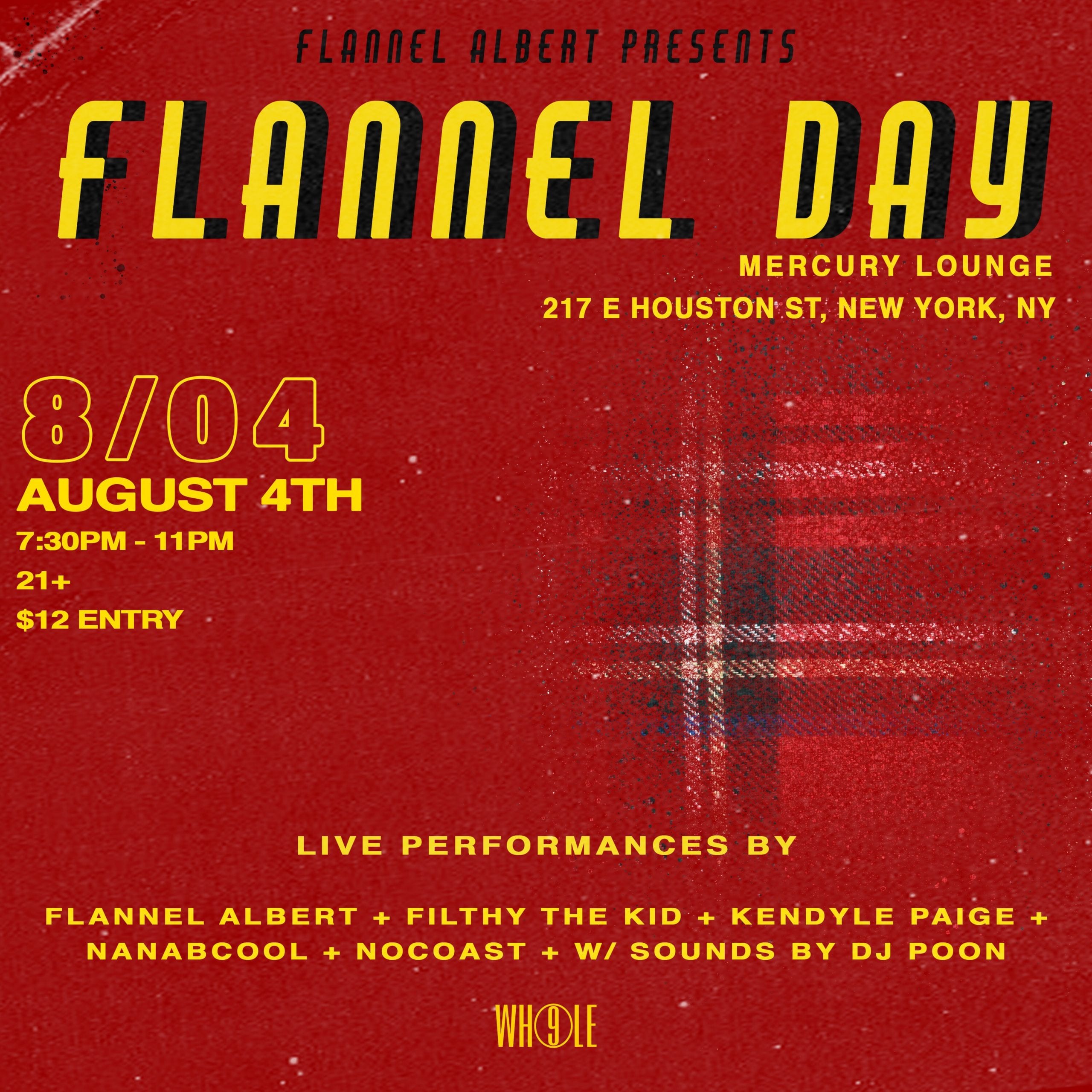 FLANNEL DAY 2018 (poster)