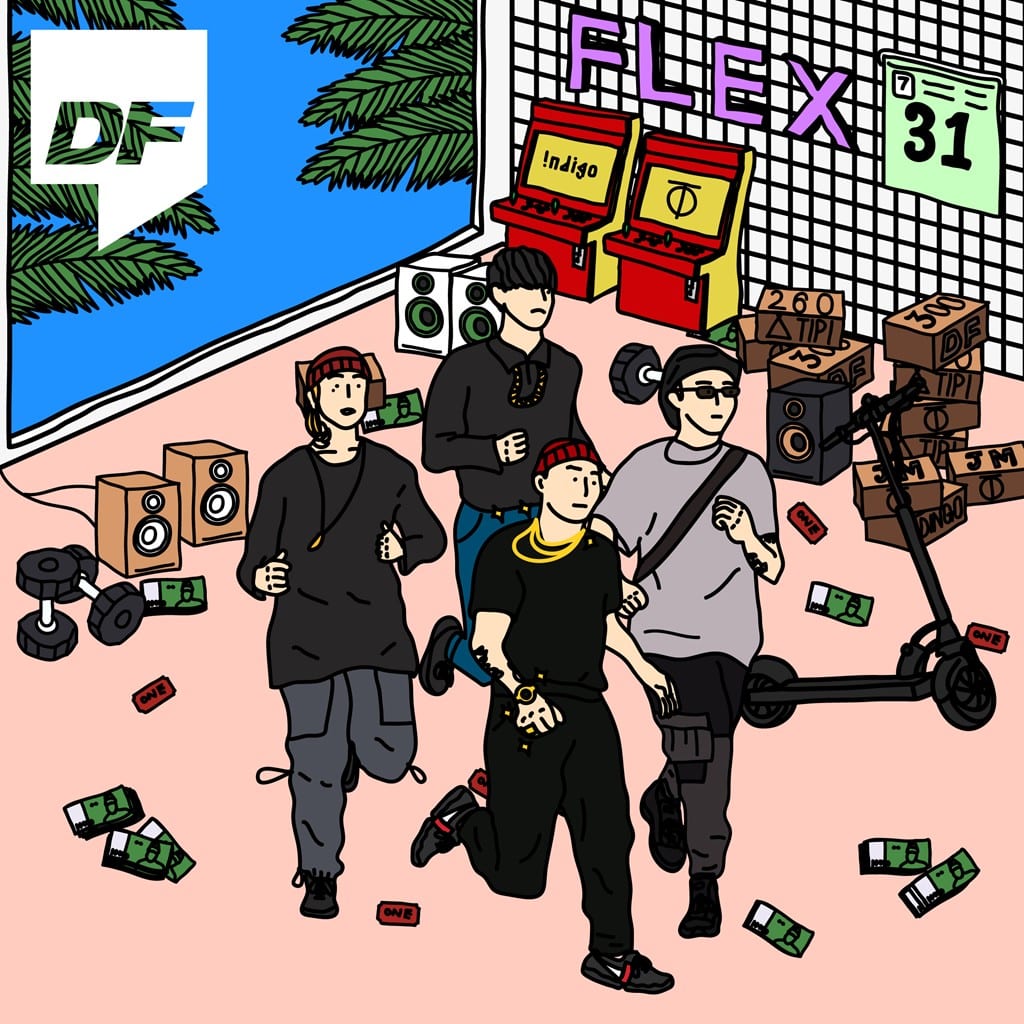 Giriboy, Kid Milli, NO:EL, Swings - flex (cover art)