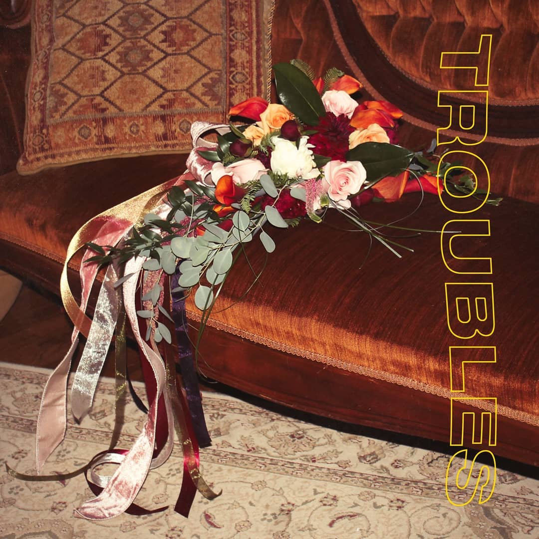 slchld - troubles (album cover)
