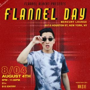 FLANNEL ALBERT for FLANNEL DAY 2018 (poster)