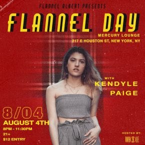 Kendyle Paige for FLANNEL DAY 2018 (poster)