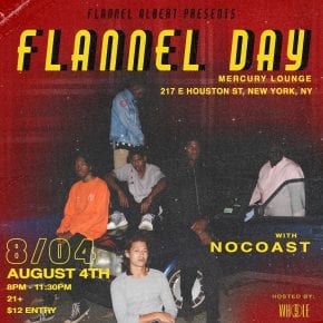 NoCoast for FLANNEL DAY 2018 (poster)