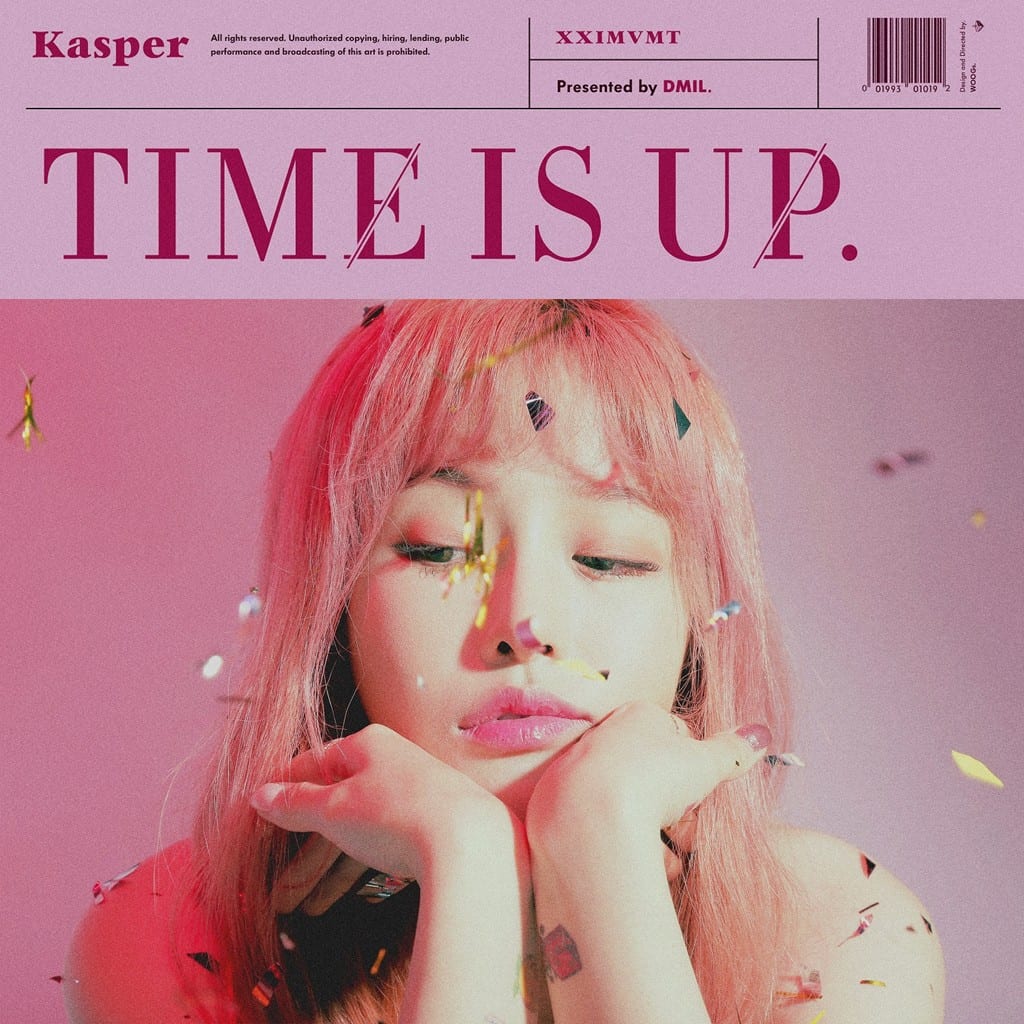 KASPER - TIME IS UP (album cover)
