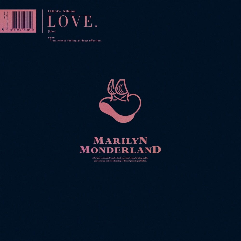 Marilyn Monderland - LOVE (album cover)