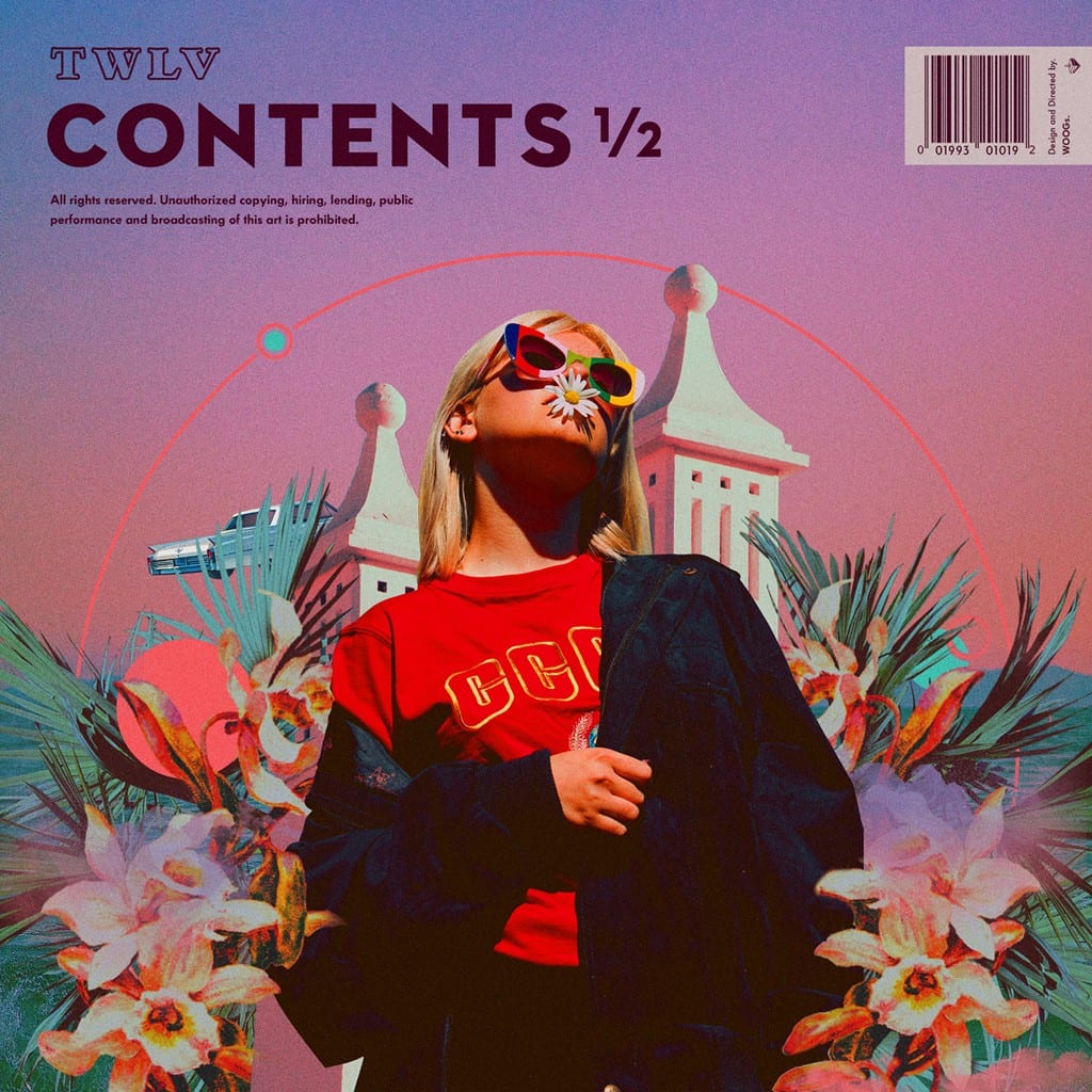 twlv - Contents ½ (cover art)