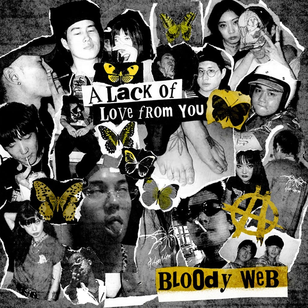 Bloody Web - A Lack of Love from You (album cover)