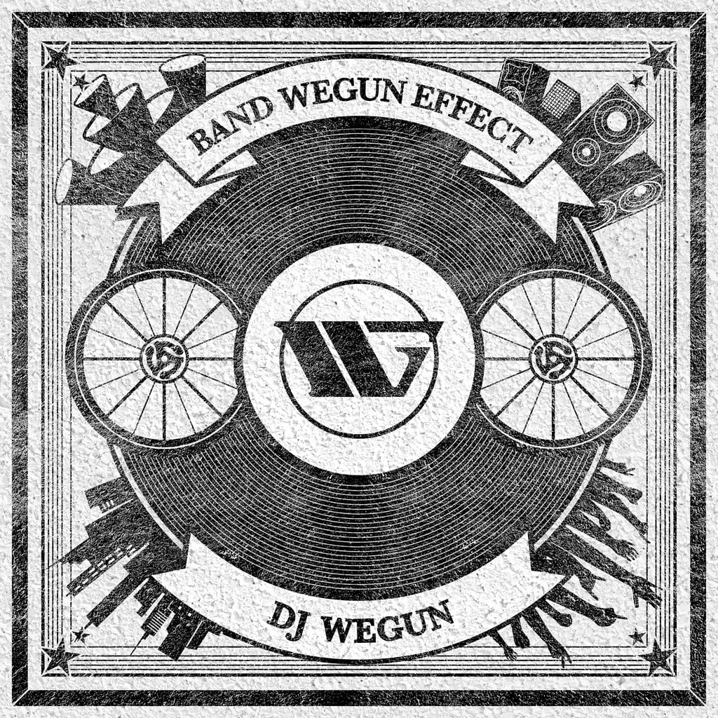 DJ Wegun - Band Wegun Effect (album cover)