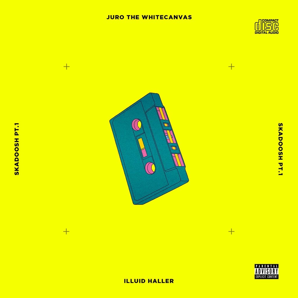 Juro the Whitecanvas - Skadoosh Pt. 1 (album cover)