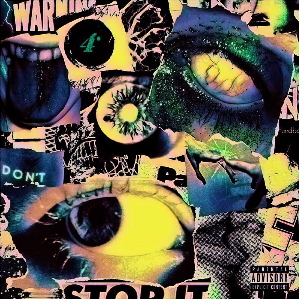 Young Stone, wijineedsmore - 4 Eyes (album cover)