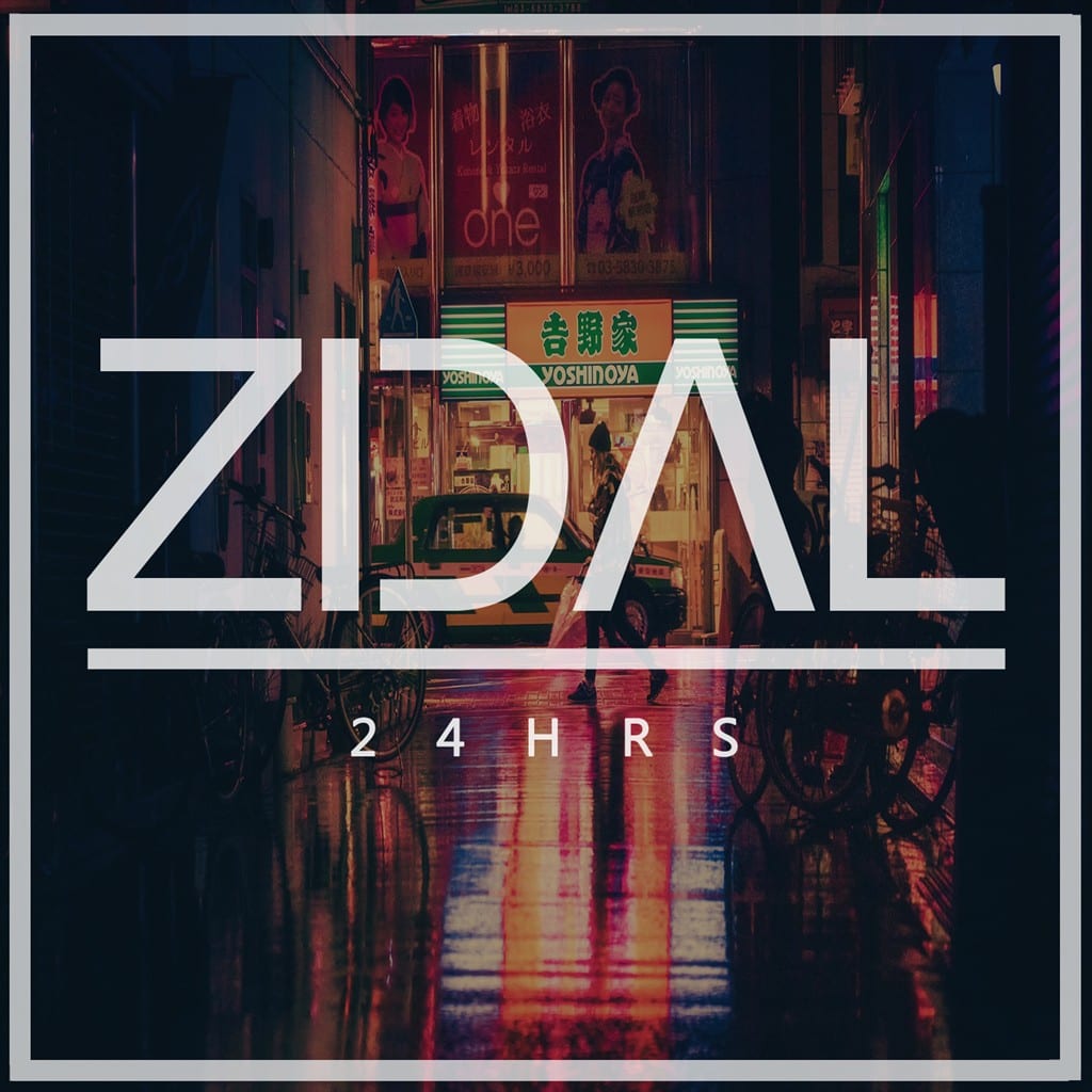 ZIDAL - 24hrs (cover art)